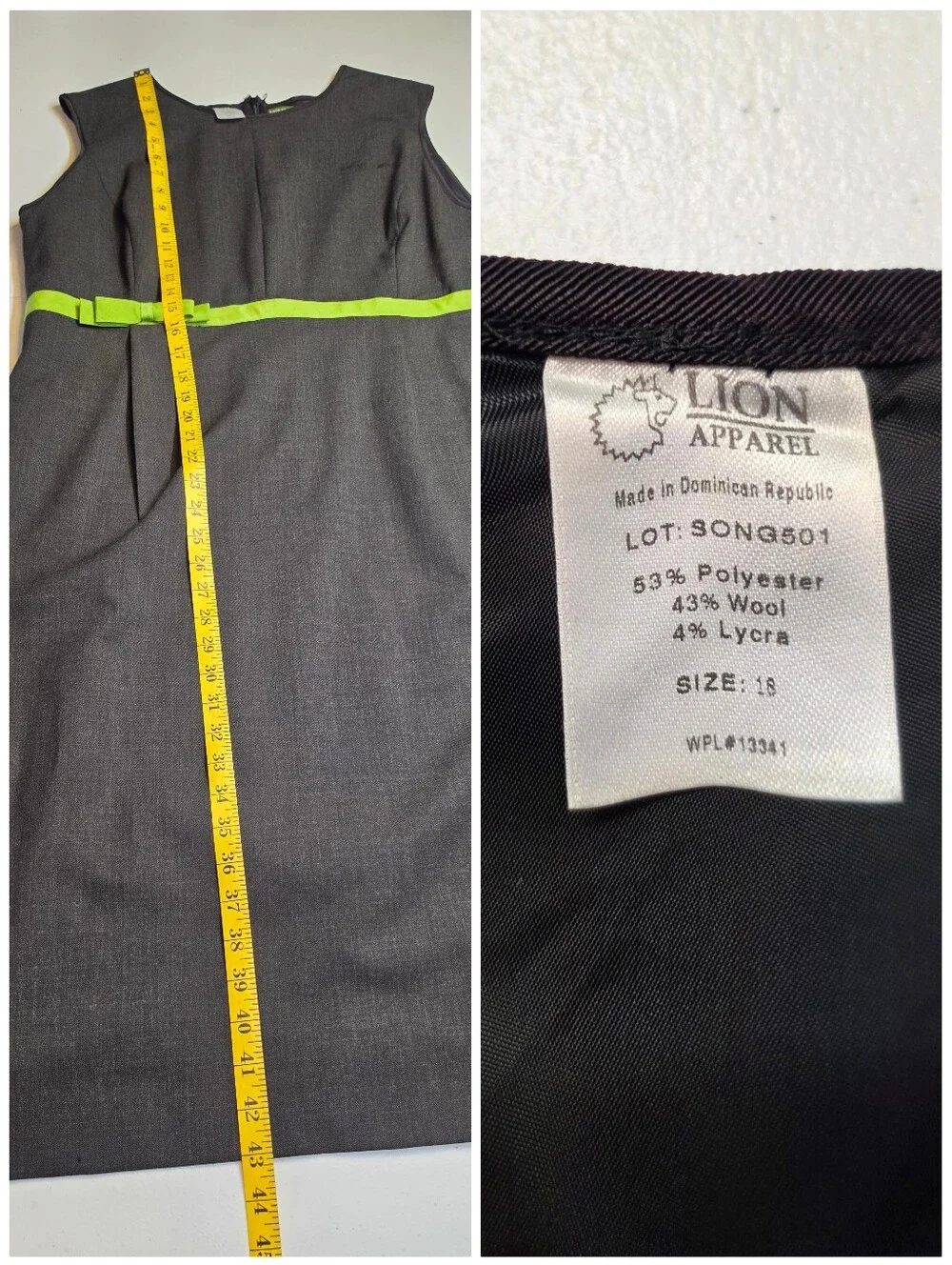 Kate Spade For Song Airways Airline Stewardess Flight Attendant Dress Y2K RARE
